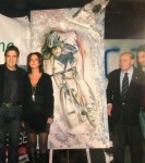 Barbara Pratesi premia con le sue opere i campioni del ciclismo